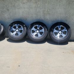 Silverado rims and tires 265 60r 17 wheels