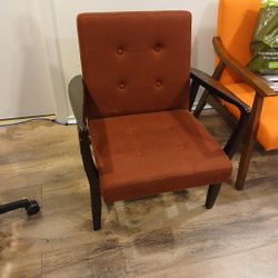 Wine Color Living Room Chair