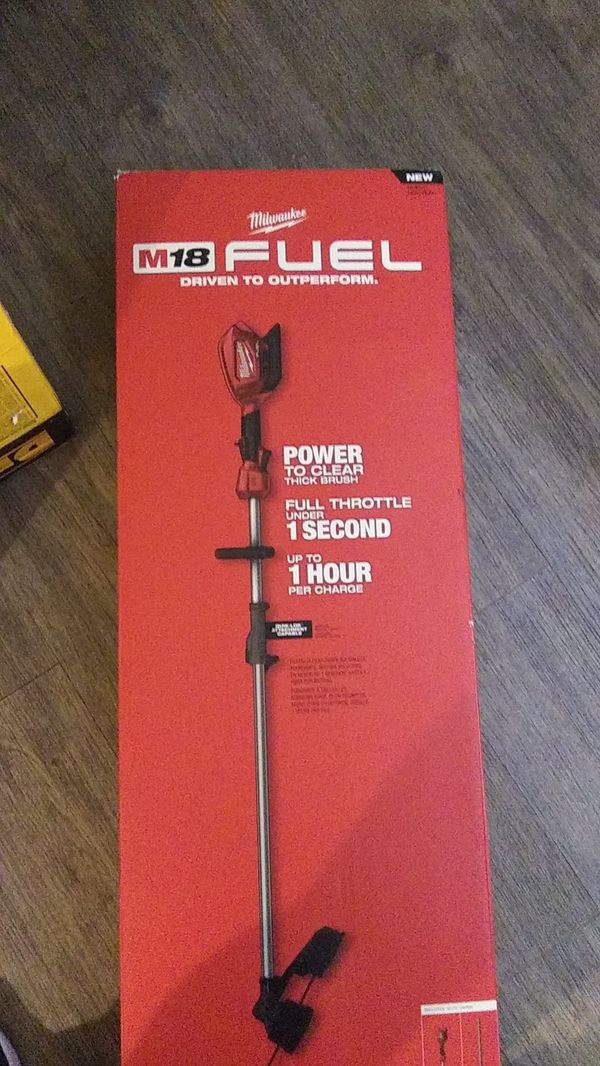 Milwaukee String trimmer with quick lock for Sale in Seattle, WA OfferUp