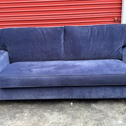 Century Suede Couch