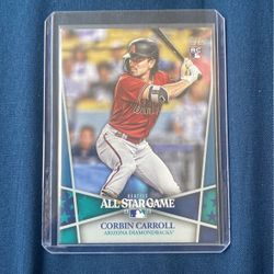 2023 Topps Corbin Carroll Rc All Star Exclusive Blue 18/25