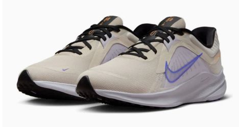 Size 9 Womens Nike Quest 5 Khaki New Ivory/purple DD9291-101