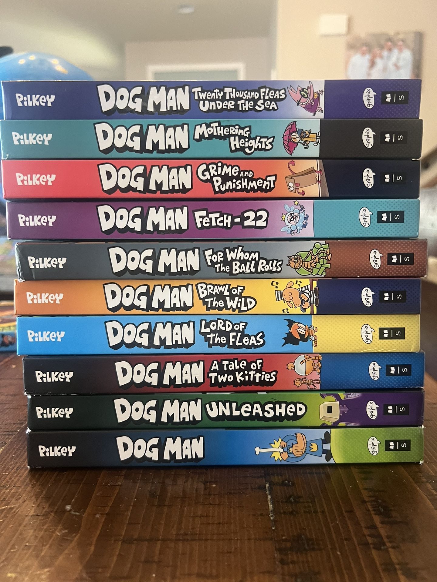 DOG MAN BOOKS $5.00 Ea Or $40 For All