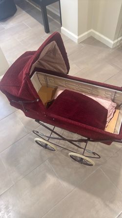 FAO Schwartz vintage baby carriage