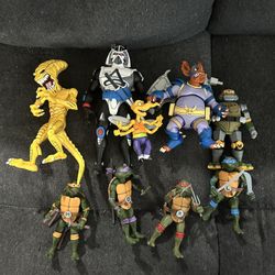 Neca Teenage Mutant Ninja Turtles Lot 