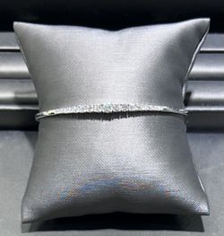 Gold Diamond Bangle Bracelet