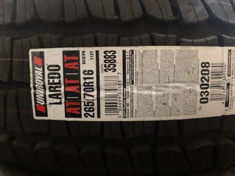 Brand New Tires (1) Uniroyal Laredo (265/70R16) (Single) ($129)