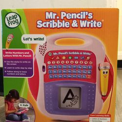 LeapFrog Mr. Pencil's Scribble and Write - Amazon Exclusive, Pink