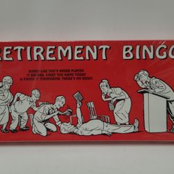 Retirement Bingo Game