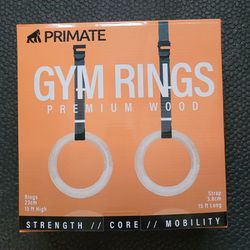 Primate Premium Wood Gym Rings