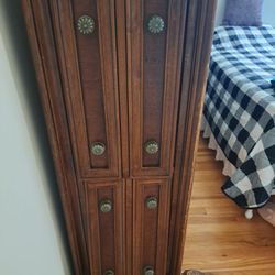 Wood Wall Unit , Coffe Table And 2 Side Tables 