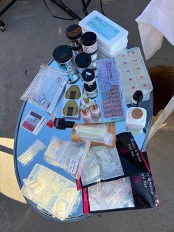 Nail Art & Acrylic Supply Lot retail $200 (ONLY $60)