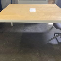 Office Table And 6 Chairs 