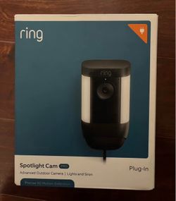 Ring plug in Camera