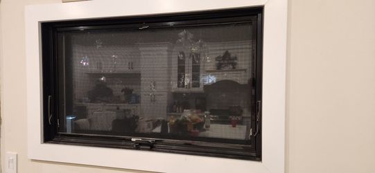 For Sale: New Andersen 400 Series Awning Window Sash (Black/Black)