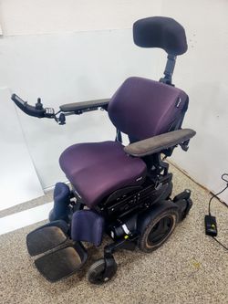 Permobil Power Wheelchair with Joystick Controller