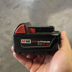 Milwaukee 5.0 Battery