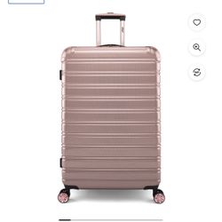 28in Check In suitcase Rose Gold