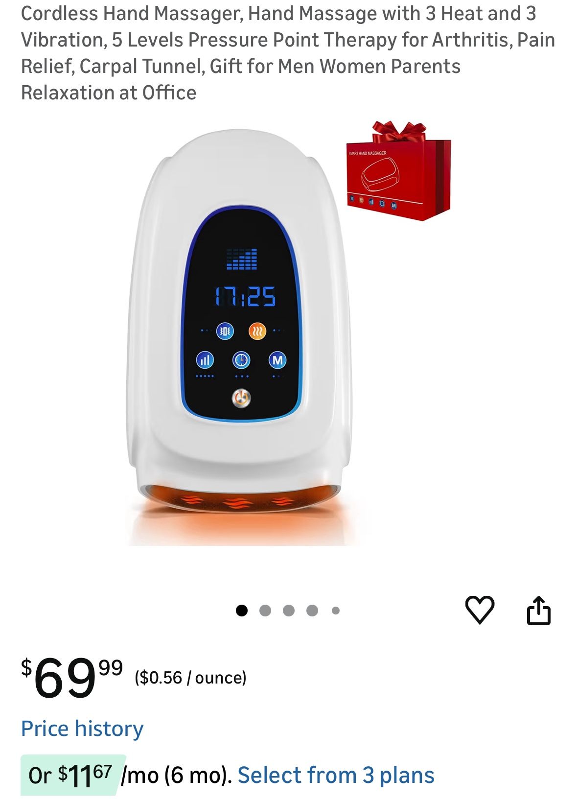 Cordless Hand Massager,