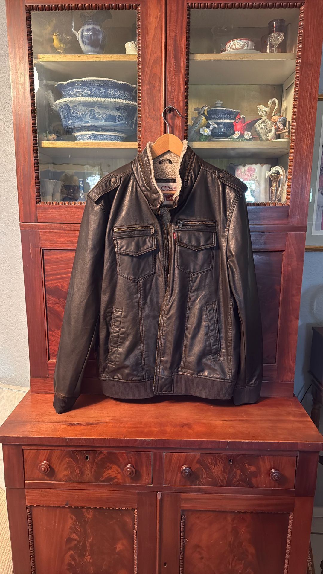 Levi Strauss Jacket faux Leather 