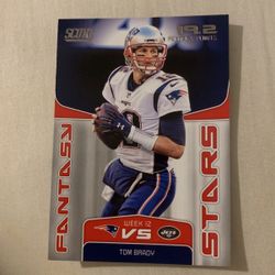  Tom Brady Football Card