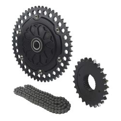 Transmission Sprocket 530 Chain Drive Conversion Kit For Harley Touring M8 Road Glide Street Glide