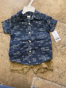 Brand New Baby Boy Carters Summer Clothes.