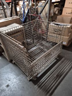 Commercial Grade Heavy Duty Steel Metal Wire Basket