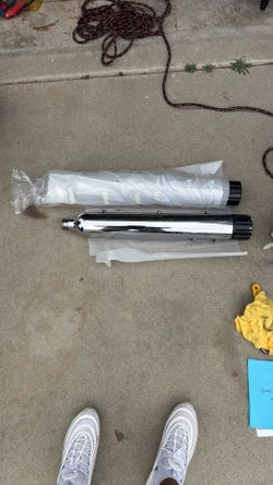 Stock Harley exhaust