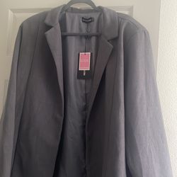 Woman’s oversized blazer