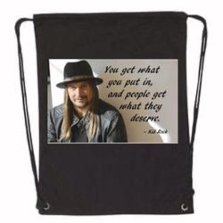 Kid Rock Drawstring Bookbag
