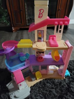 Barbie Little DreamHouse Interactive Playset for Toddlers, 3 Floors, Lights & Sounds