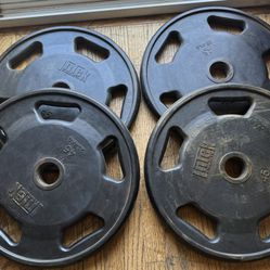 Urethane Olympic Weights 4,45