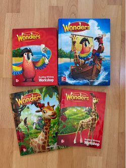 First Grade ELA- Wonders Mc Graw Hill - reading / writing/ Literature Anthology