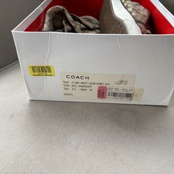 Coach Shoes 8 1/2 Men Great Condition 