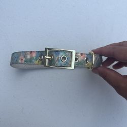 Floral Medium Dog Collar