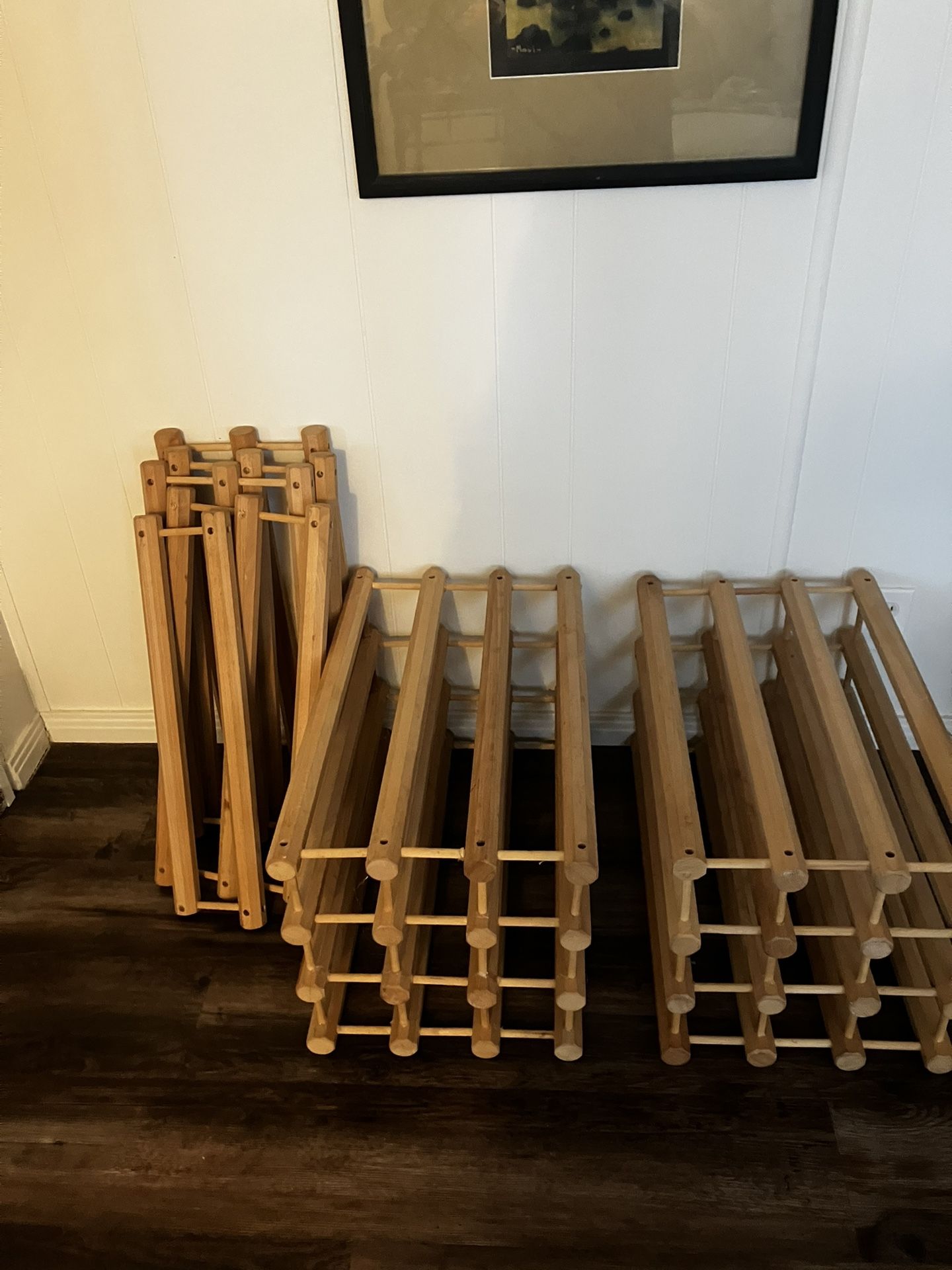 Solid Wood Wine Racking