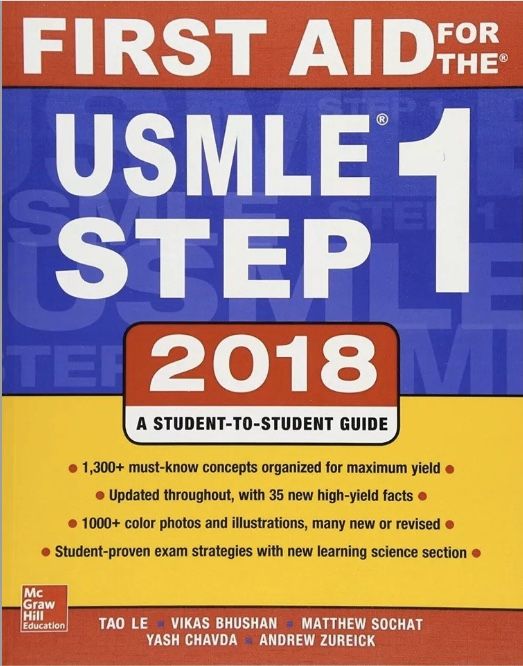 First Aid for the USMLE Step 1 2018