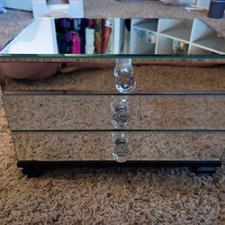 Mirrored Jewelry Box 