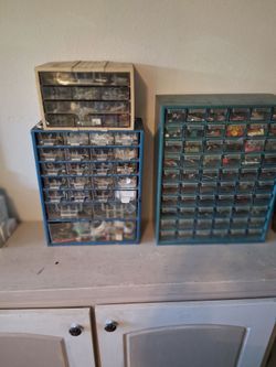 Mini draws for nuts and bolts.