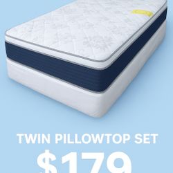 BRAND NEW TWIN PILLOWTOP 