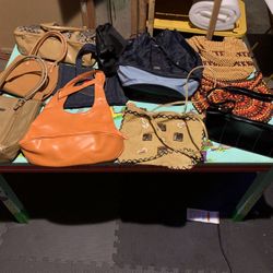A Collection of Assorted Handbags (12 pieces) 