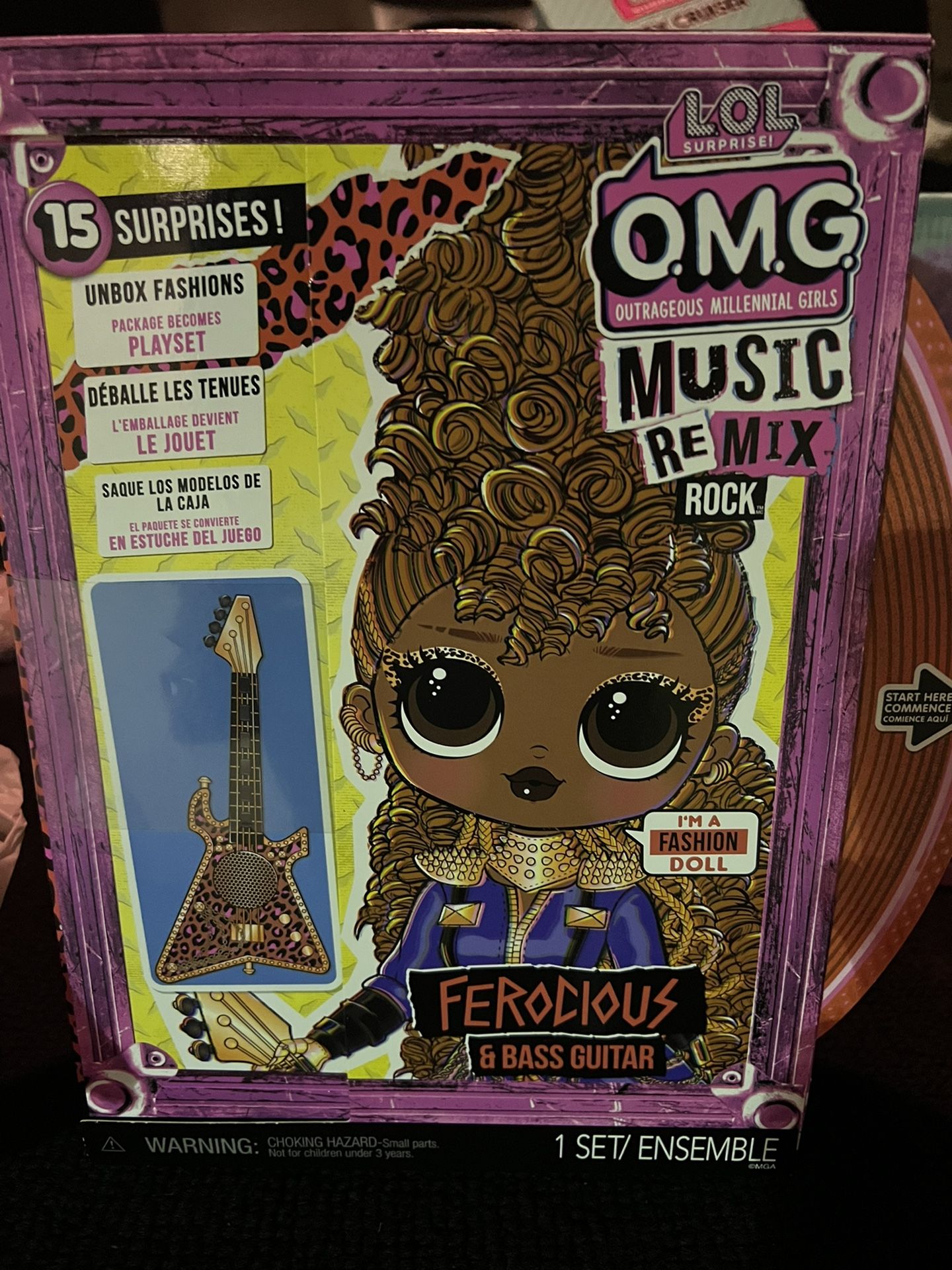 Lol Ferocious Music Doll New In Box 