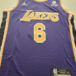 Los Angeles Lakers James jersey #6
