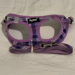 Dog Harness - S: Plaid