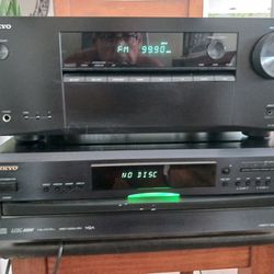 Onkyo Stereo Receiver & Changer