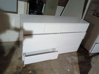 White drawer