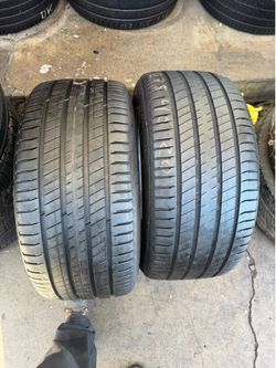 2 tires 275-40-20 Michelin run flat $150 for both mounted and balanced
