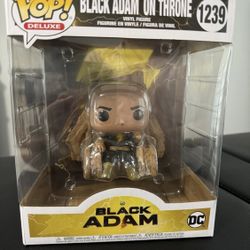 Funko Pop! Movies: Black Adam - Black Adam on Throne (1239) figurine
