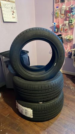 Several tires